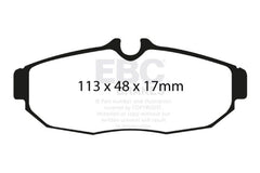 EBC 05-10 Ford Mustang 4.0 Redstuff Rear Brake Pads