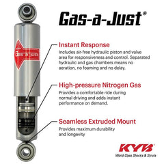 KYB Shocks & Struts Gas-A-Just Front DODGE Dakota 1997-04 DODGE Durango 1998-03 FORD Bronco 1980-96