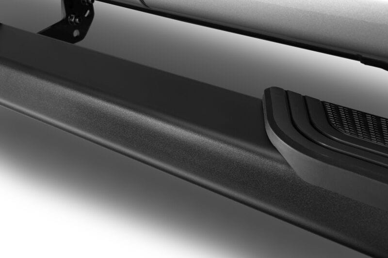 RealTruck 19-26 Chevy Silverado/GMC Sierra 1500 Double Cab Traxio 4in Nerf Bars - Textured Black