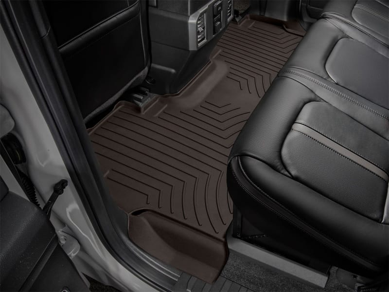 WeatherTech 2017+ Ford F-250/F-350/F-450/F-550 SuperCab/SuperCrew Front FloorLiner HP - Cocoa