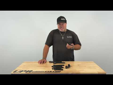 UPR 7075 Aluminum Magnetic AN Wrench Set 8pc - (Comparable to Steel in Strength)