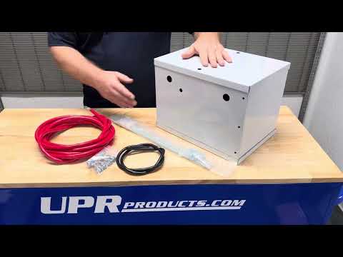 NHRA Legal Universal Aluminum Battery Box Kit