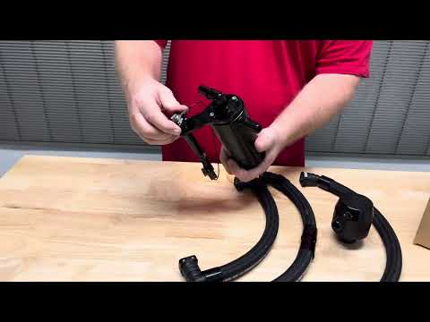 Plug N Play™ Single Valve Oil Catch Can Separator (fits 21-present Ford F-150 5.0 also Fits Whipple Supercharger) UPR
