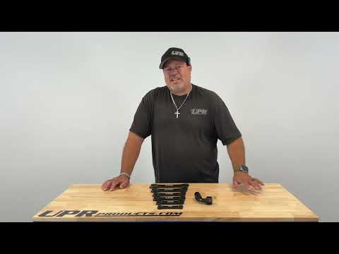 UPR 7075 Billet Aluminum Black Phantom 6pc AN Wrench Set
