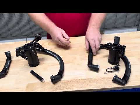 2024 Mustang GT w/Whipple Plug N Play™ Oil Clean Side Catch Can