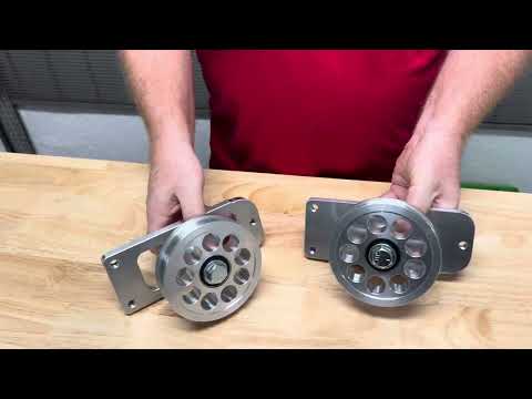 86-93 Ford Mustang Ultra Light AC Eliminator Kit & Pulley