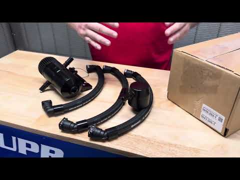 Plug N Play™ Catch Can One Way Breather (fits 21-25 Ford F-150 5.0, also Fits Whipple Supercharger) UPR