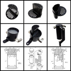 UPR Billet Oil Catch Can Diffuser