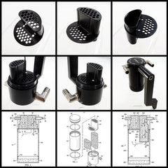 UPR Billet Diffuser for Billet Technology Oil Catch Can