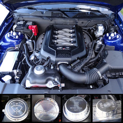 11-13 Mustang GT Engine Dress Up Stage 1 Kit Polished