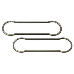 AMP Billet AC Radio Bezels Chrome AMP-MU50SCPL (fits 10-13 Mustang)