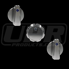 89-04 Mustang Billet Slimline with Climate Control AC Knobs