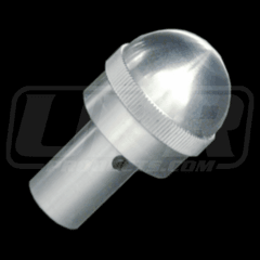 Billet Headlight Knob Bullet Style UPR (fits 94-04 Mustang)