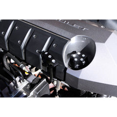 AMP 10-12 Camaro Billet Oil Dipstick Handle Rivet Black AMP-CA11SBPL