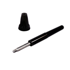 10-14 Mustang Billet Regular Shorty Antenna 3.5" Black