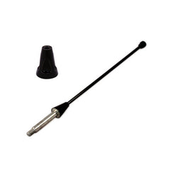 10-14 Mustang "Black Chrome" Billet Shorty Antenna 6" 1