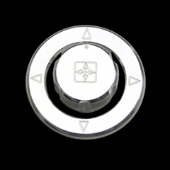 05-09 Ford Mustang Designer Mirror Control Knob & Bezel