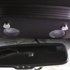 05-15 Ford Mustang Billet Map Light Button Covers