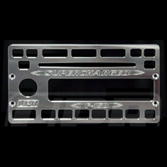 Billet 6 CD Radio Faceplate (fits 98-03 Ford F-150) UPR