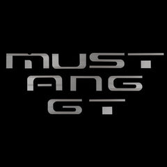 87-93 Ford Mustang GT Stainless Steel Bumper Insert Letters