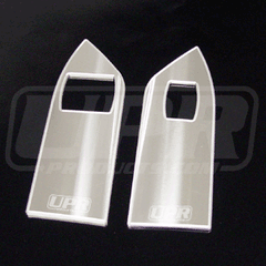 05-09 Mustang Billet "UPR" Hardtop Window Switch Plates Polished