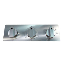90-04 Mustang Billet AC Faceplate with AC Knobs