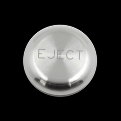 79-09 Mustang Billet 'Eject' Logo Power Point Plug