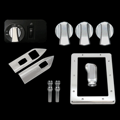 05-09 Mustang Billet Stage 1 Manual Vert Interior Package Polished