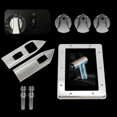 05-09 Mustang Billet Stg 1 Auto Convertible Interior Package Polished