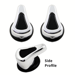 90-04 Ford Mustang Billet Hanger Kit 2 Tone Polished